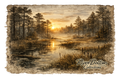 Sunset in the Marsh