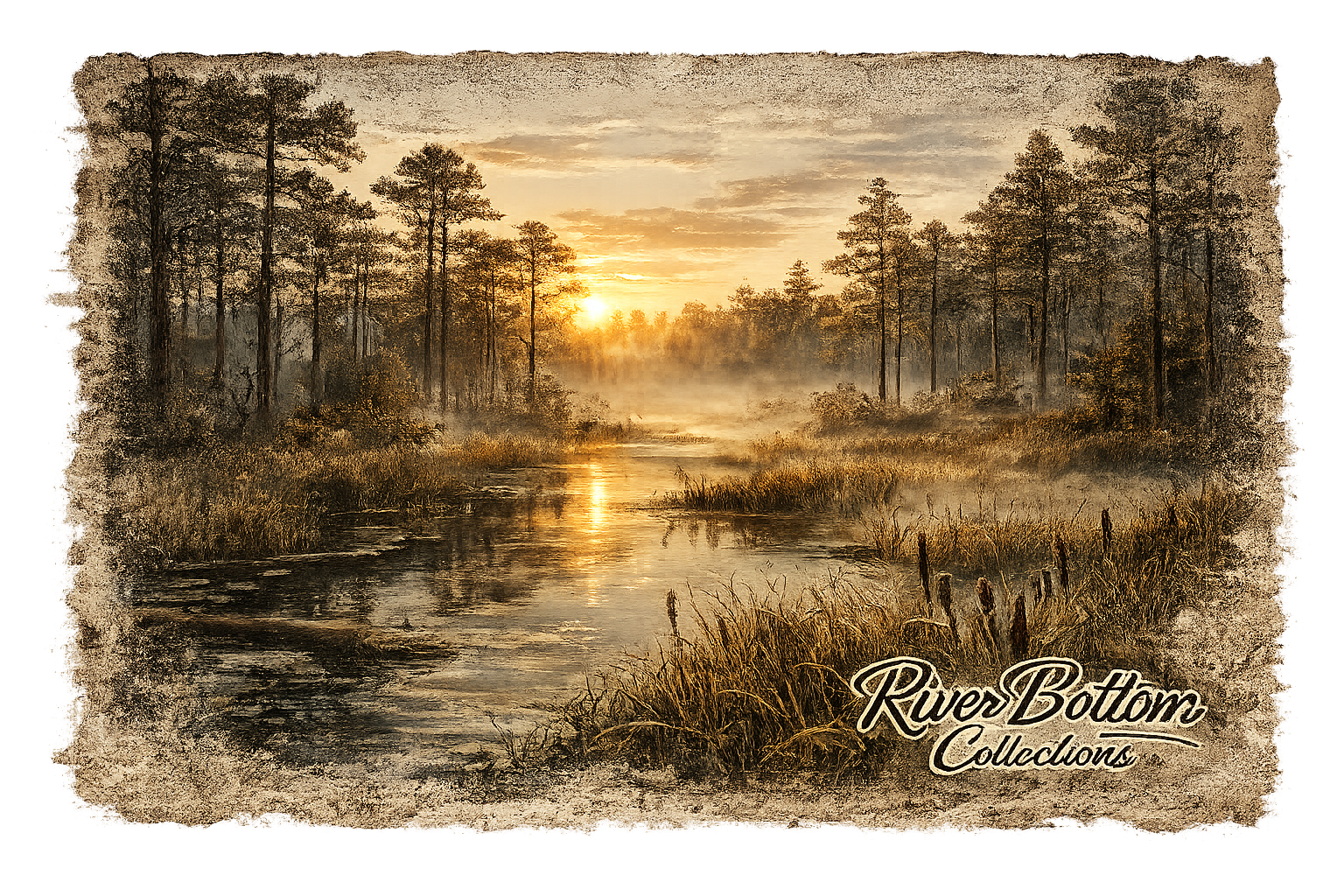 Sunset in the Marsh