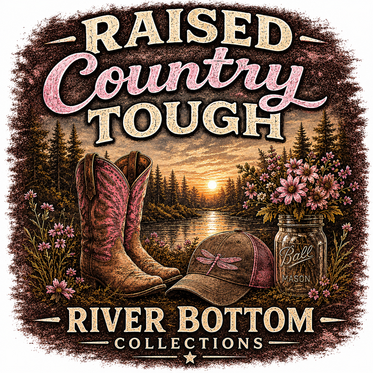 Country Tough (Pink)